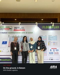 AIRA team at Manufacturing Indonesia Series, Batam Chapter