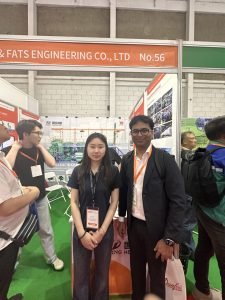 At the Verion / Kharismapratama stand, PALMEX